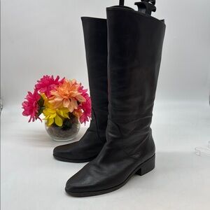 markon Black Over the Knee Boots Size 8.5 TB9120C